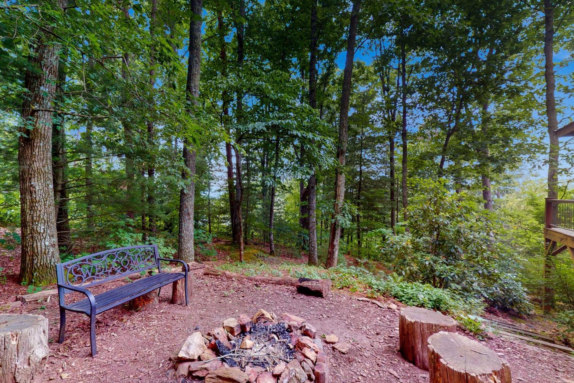 Elkhorn Cabin & Eagles Wing Lodge Asheville Luaran gambar
